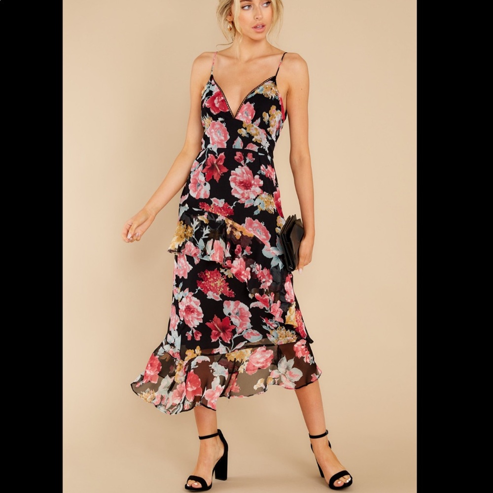 Floral Wedding Guest Dress
